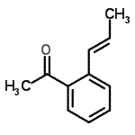 CAS 登录号：91388-33-9， 1-{2-[(1E)-1-丙烯-1-基]苯基}乙酮