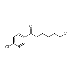 CAS 登录号：914203-40-0， 6-氯-1-(6-氯-3-吡啶基)-1-己酮