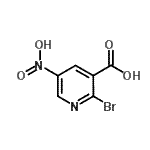 CAS 登录号：914222-92-7， 2-溴-5-硝基烟酸