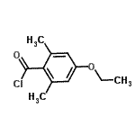 CAS 登录号：91427-27-9， 4-乙氧基-2,6-二甲基苯甲酰氯化物