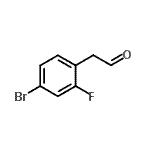 CAS 登录号：916516-85-3， (4-溴-2-氟苯基)乙醛