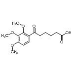 CAS 登录号：917591-97-0， 6-氧代-6-(2,3,4-三甲氧基苯基)己酸