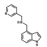 CAS 登录号：941239-16-3， 1-(1H-吲哚-4-基)-N-(3-吡啶基甲基)甲胺