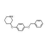 CAS 登录号：946759-24-6， 3-[4-(苄氧基)苯氧基]哌啶