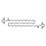 CAS 登录号：947601-98-1， (2,5-二氧代吡咯烷-1-基)3-[2-[2-[2-[2-[2-[2-[2-[2-[2-[2-[2-[2-[2-[2-[2-[2-[3-(2,5-二氧代吡咯烷-1-基)氧基-3-氧代-丙氧基]乙氧基]乙氧基]乙氧基]乙氧基]乙氧基]乙氧基]乙氧基]乙基二硫基]乙氧基]乙氧基]乙氧基]乙氧基]乙氧基]乙氧基]乙氧基]乙氧基]丙酸酯