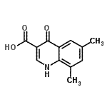 CAS 登录号：948288-96-8， 4-羟基-6,8-二甲基-3-喹啉羧酸