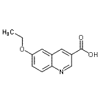CAS 登录号：948289-86-9， 6-乙氧基-3-喹啉羧酸