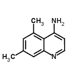 CAS 登录号：948292-64-6， 5,7-二甲基-4-喹啉胺