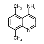 CAS 登录号：948292-74-8， 5,8-二甲基-4-喹啉胺