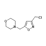 CAS 登录号：953408-97-4， 4-{[3-(氯甲基)-1,2-恶唑-5-基]甲基}吗啉