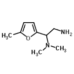 CAS 登录号：953749-60-5， N<sup>1</sup>,N<sup>1</sup>-二甲基-1-(5-甲基-2-呋喃基)-1,2-乙二胺