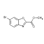 CAS 登录号：954239-67-9， 甲基6-溴-1,3-苯并恶唑-2-羧酸酯