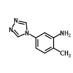 CAS 登录号：954325-79-2， 2-甲基-5-(4H-1,2,4-三唑-4-基)苯胺