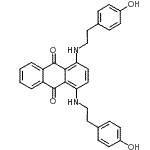 CAS 登录号：96969-83-4， 1,4-二{[2-(4-羟基苯基)乙基]氨基}-9,10-蒽醌