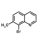 CAS 登录号：98203-08-8， 8-溴-7-甲基喹啉