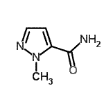CAS 登录号：98711-43-4， 1-甲基-1H-吡唑-5-甲酰胺