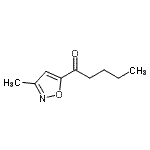 CAS 登录号：98959-84-3， 1-(3-甲基-1,2-恶唑-5-基)-1-戊酮