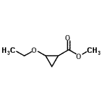 CAS 登录号：98962-60-8， 甲基2-乙氧基环丙烷羧酸酯