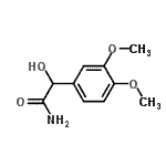 CAS 登录号：99076-44-5， 2-(3,4-二甲氧基苯基)-2-羟基乙酰胺