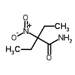 CAS 登录号：99115-49-8， 2-乙基-2-硝基丁酰胺