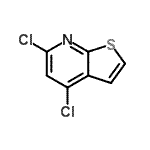 CAS 登录号：99429-80-8， 4,6-二氯噻吩并[2,3-b]吡啶