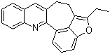 CAS 登录号：1042-81-5, 5-乙基-6,7-二氢苯并[6,7]呋喃并[3',4':5,6]环庚烷并[1,2-b]喹啉