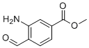 structure of CAS# 212322-17-3, 甲基3-氨基-4-甲酰基苯甲酸酯