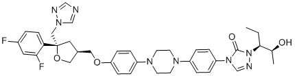 CAS 登录号：213381-02-3, 泊沙康唑杂质70