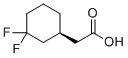CAS 登录号：2231666-42-3, (S)-2-(3,3-二氟环己基)乙酸