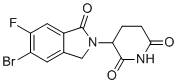 CAS 登录号：2409005-96-3, 3-(5-溴-6-氟-1-氧代异吲哚啉-2-基)哌啶-2,6-二酮
