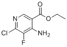 CAS 登录号：2454397-74-9, 乙基4-氨基-6-氯-5-氟烟酸酯