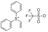 CAS 登录号：247129-88-0, 二苯基(乙烯基)锍三氟甲烷磺酸酯