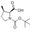 CAS 登录号：247219-81-4, 顺式-1-叔丁氧羰基-3-甲基-吡咯烷-2-羧酸