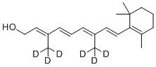 CAS 登录号：2483831-77-0, 维生素 A1-d6