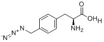 structure of CAS# 2517638-29-6, 4-(叠氮基甲基)-L-苯丙氨酸盐酸盐
