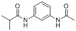 CAS 登录号：25227-75-2, N-(3-乙酰氨基苯基)-2-甲基丙酰胺
