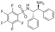 CAS 登录号：313342-24-4, N-[(1S,2S)-2-氨基-1,2-二苯基乙基]-2,3,4,5,6-五氟苯-1-磺酰胺