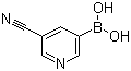CAS 登录号：497147-93-0, 5-氰基吡啶-3-硼酸