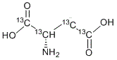 CAS 登录号：55443-54-4, L-天冬氨酸-<sup>13</sup>C<sub>4</sub>