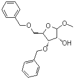 CAS 登录号：55775-39-8, 甲基 3,5-二-O-苄基-D-呋喃核糖苷