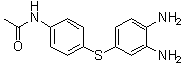 CAS 登录号：56073-94-0, N-[4-[(3,4-二氨基苯基)硫基]苯基]乙酰胺