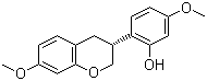 CAS 登录号：60102-29-6, Isosativan, (R)-2-(3,4-二氢-7-甲氧基-2H-1-苯并吡喃-3-基)-5-甲氧基苯酚