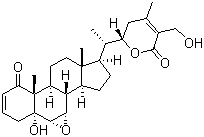 CAS 登录号：60124-17-6, 12-Deoxywithastramonolide
