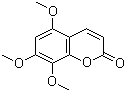 CAS 登录号：60796-65-8, 5,7,8-三甲氧基香豆素