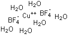 CAS 登录号：72259-10-0, 六水合四氟硼酸铜 (II)