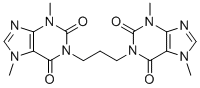 structure of CAS# 74857-22-0, 己酮可可碱 EP 杂质 K