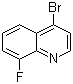 structure of CAS# 927800-38-2, 4-溴-8-氟喹啉