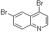 CAS 登录号：927801-13-6, 4,6-二溴喹啉