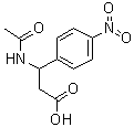 CAS#: 100061-23-2, 3-Acetamido-3-(4-Nitrophenyl)Propanoic Acid