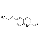 CAS 登录号：100063-12-5， 6-乙氧基-2-喹啉甲醛